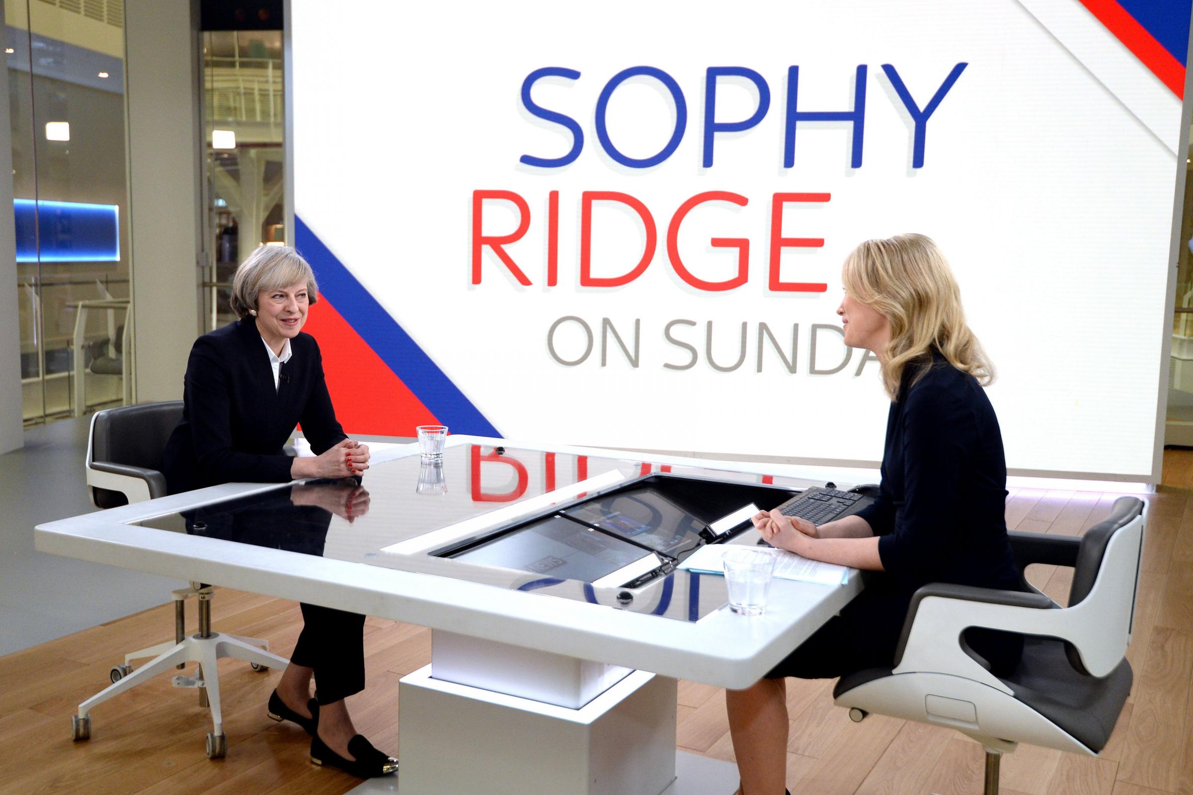 Sky News Sophy Ridge On Sunday Moves Time Slot In Andrew Marr