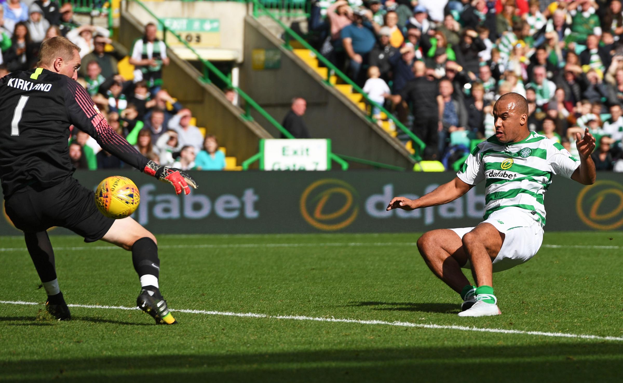 Former Villa striker Gabby Agbonlahor tells Celtic to come and get him