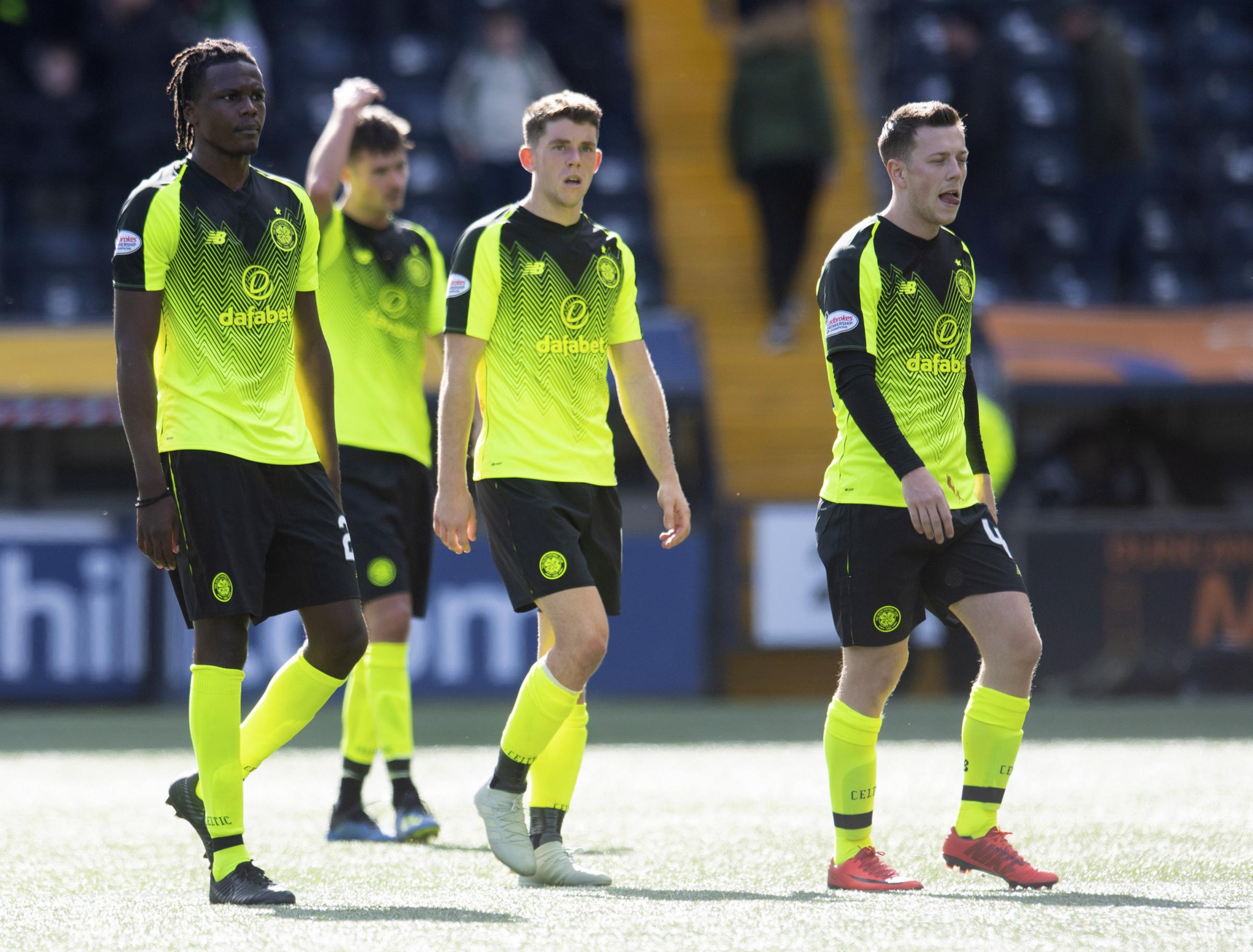 Sober Celtic toiling after last gasp defeat to Kilmarnock