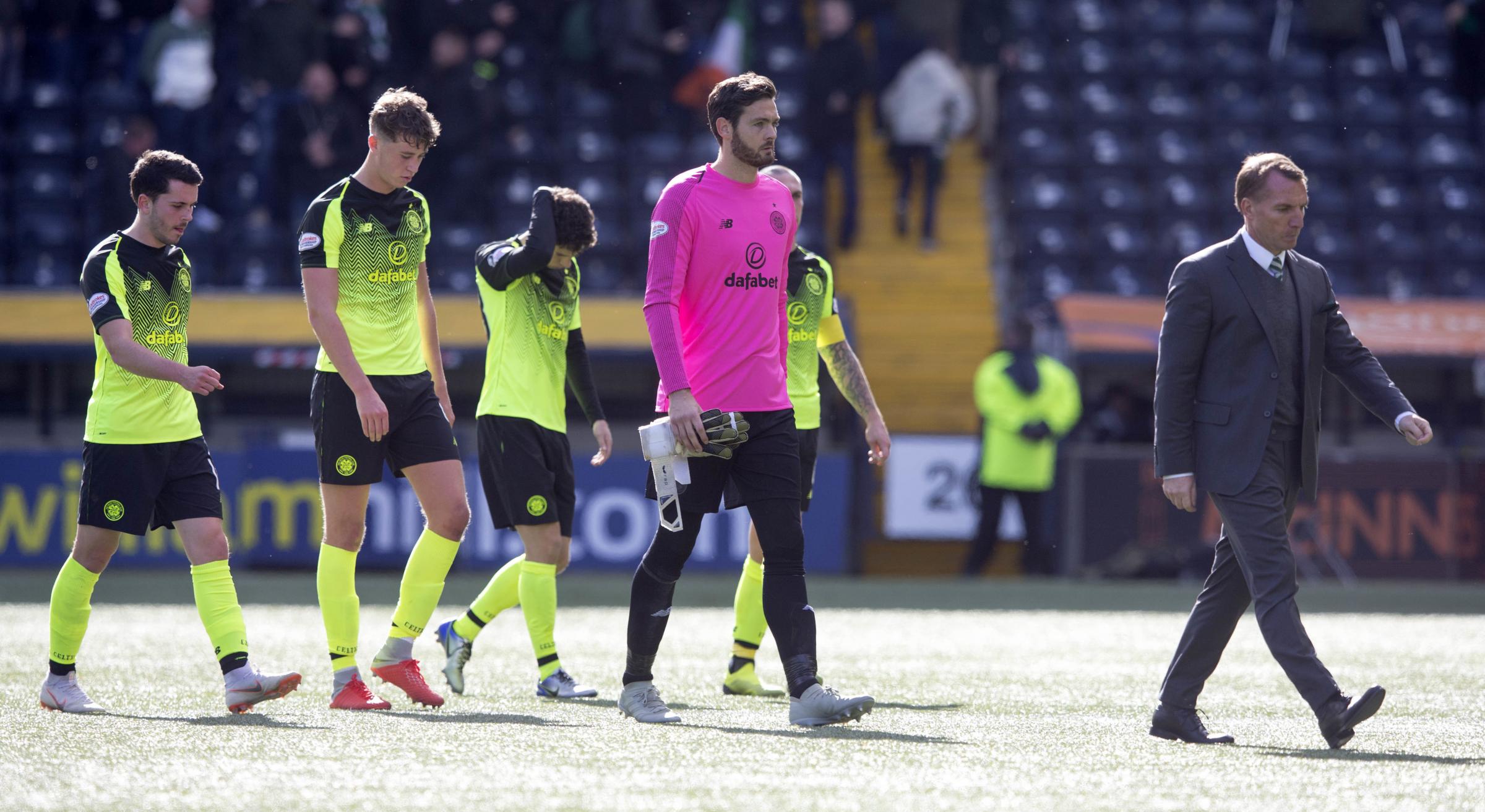 Celtic manager Brendan Rodgers tells his players they need to stand up and be counted