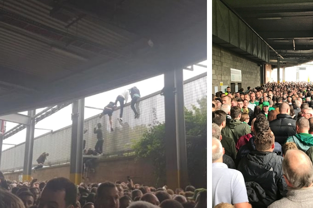 Football policing review ordered after Parkhead crush chaos at O** F*** match