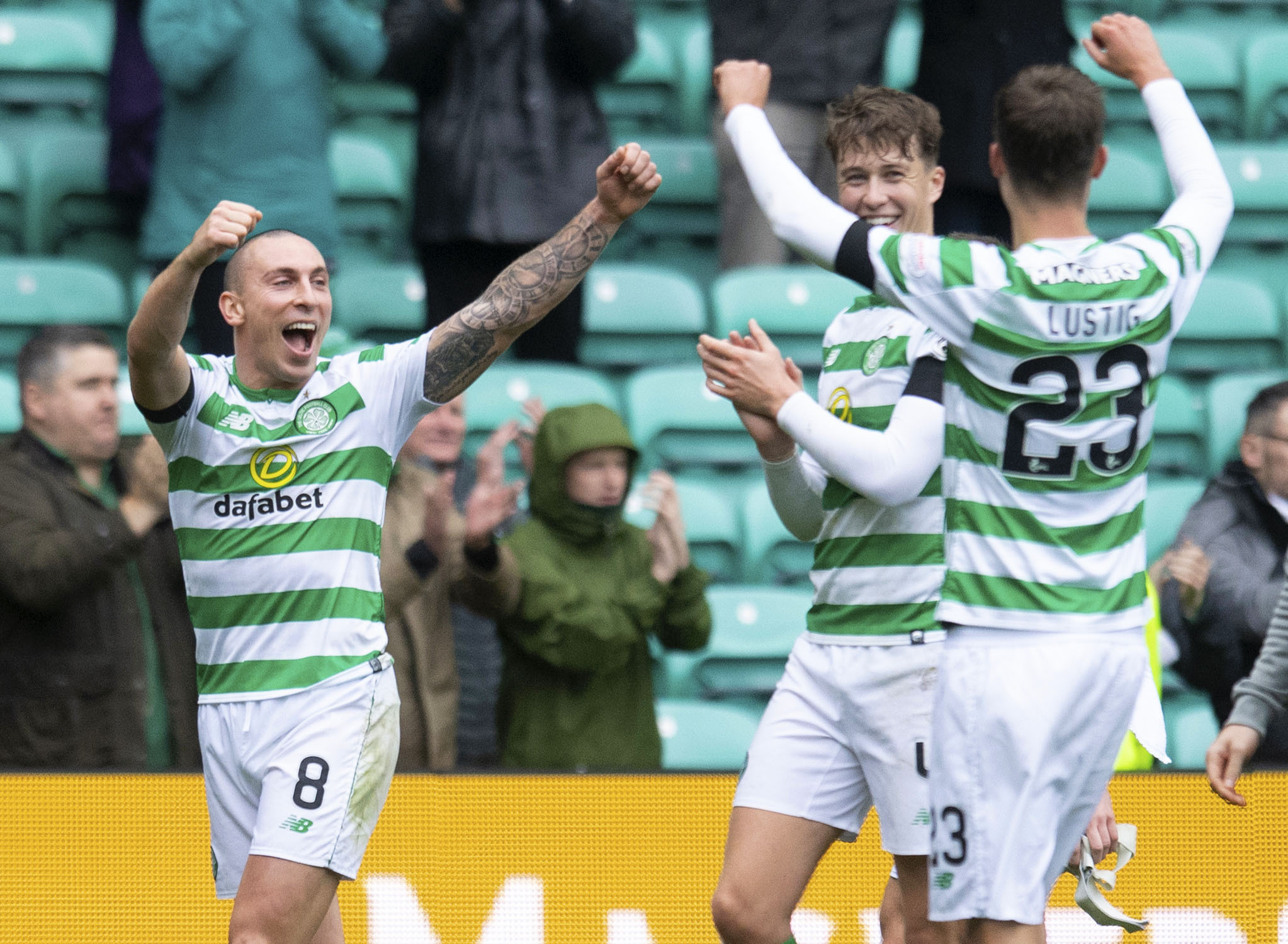 Celtic defender Mikael Lustig looks towards building momentum