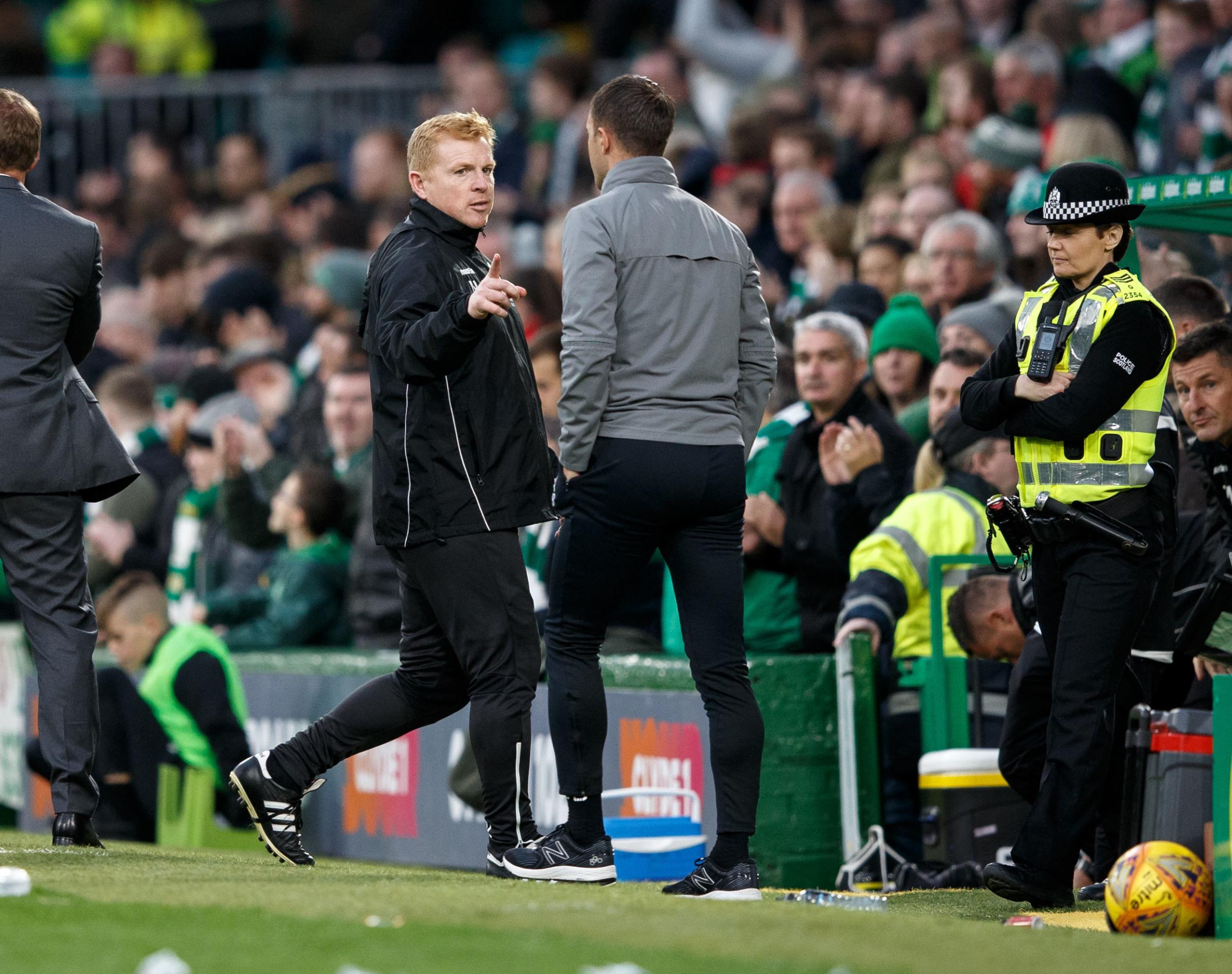 Neil Lennon: We were up against 12 men when we played Celtic