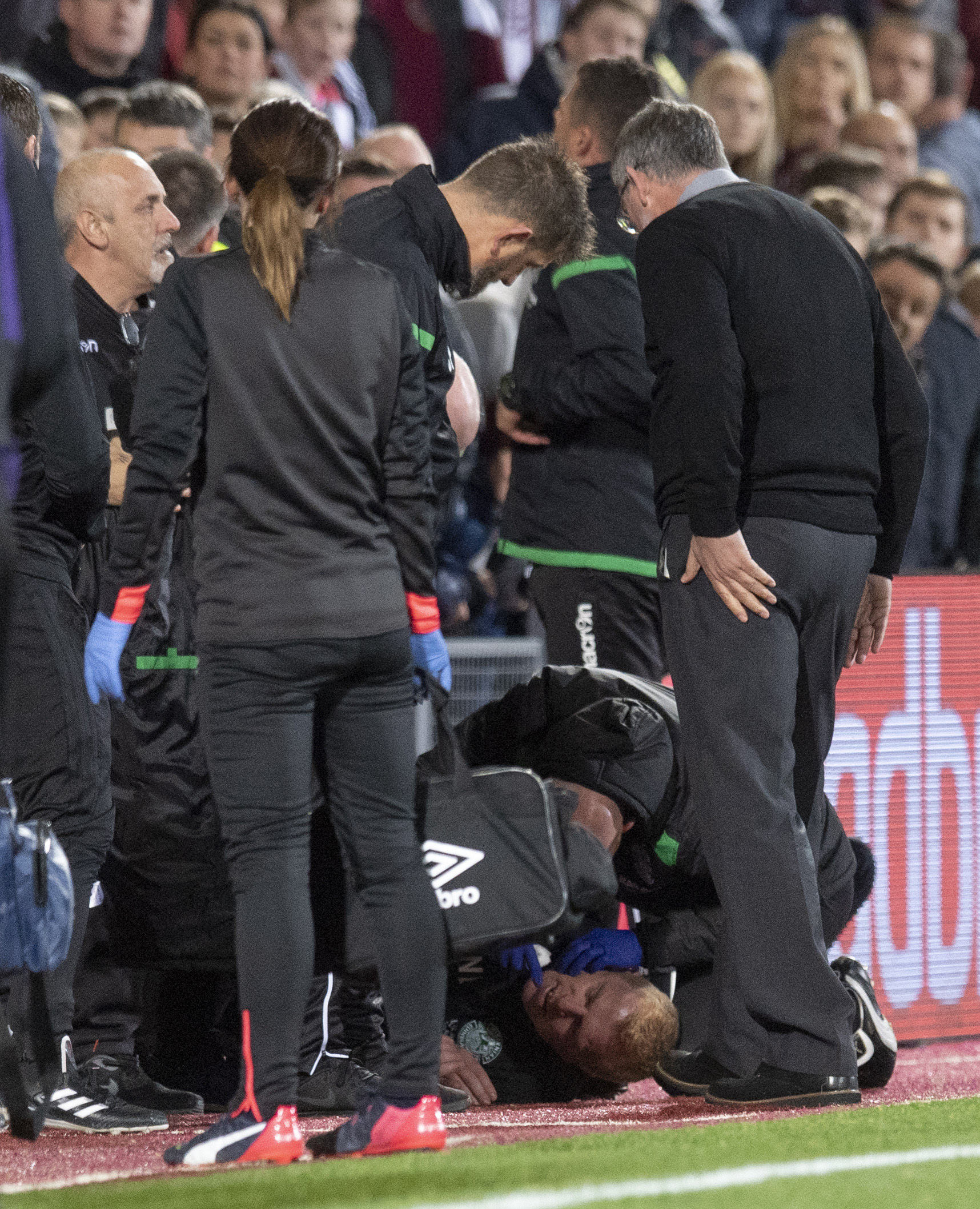 ‘It can’t go on . . . I’m sick of it:’ Lennon brands Hearts fan who struck him in face with coin as ‘a coward’