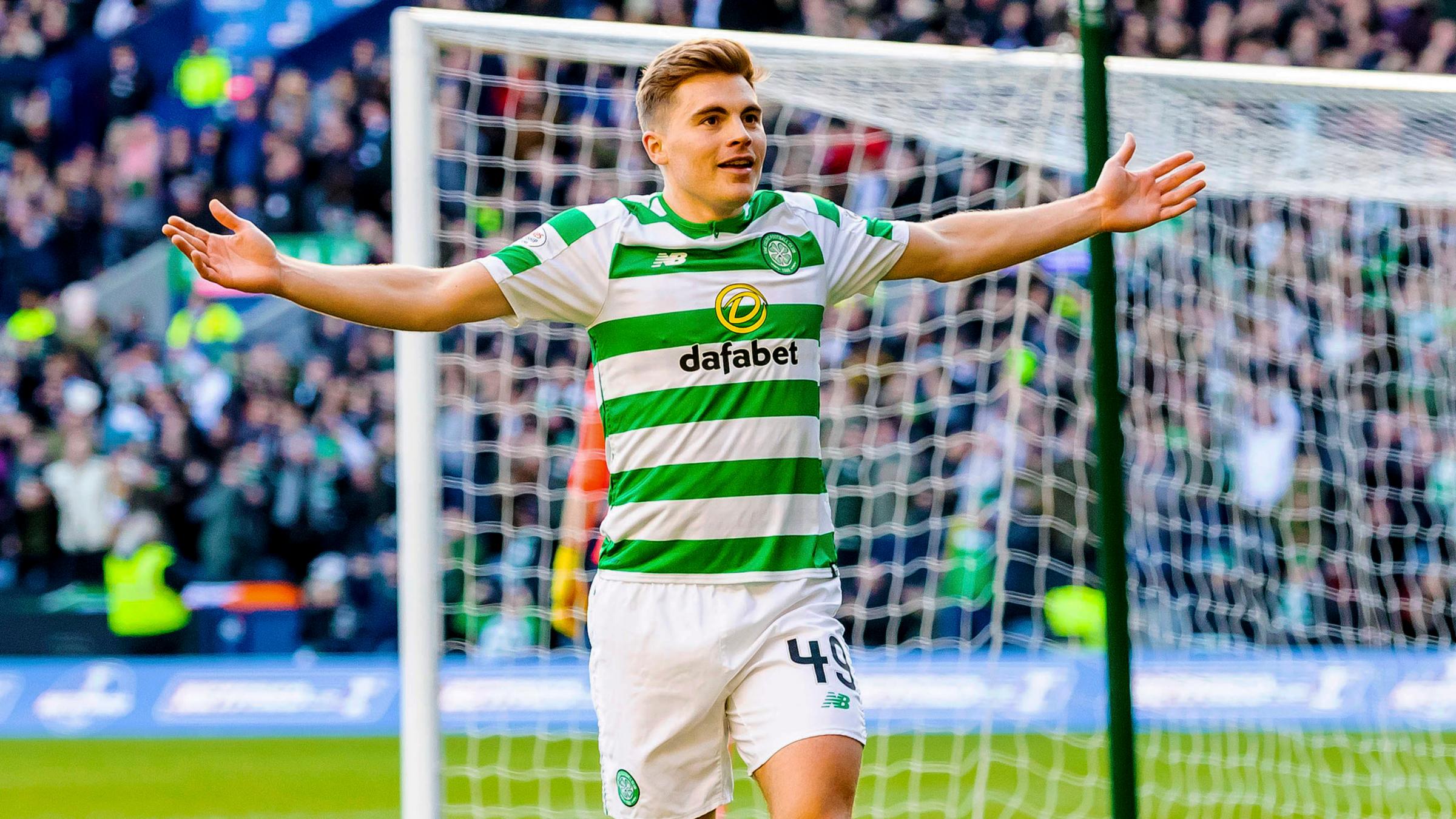 Brendan Rodgers and James Forrest win Premiership awards for October