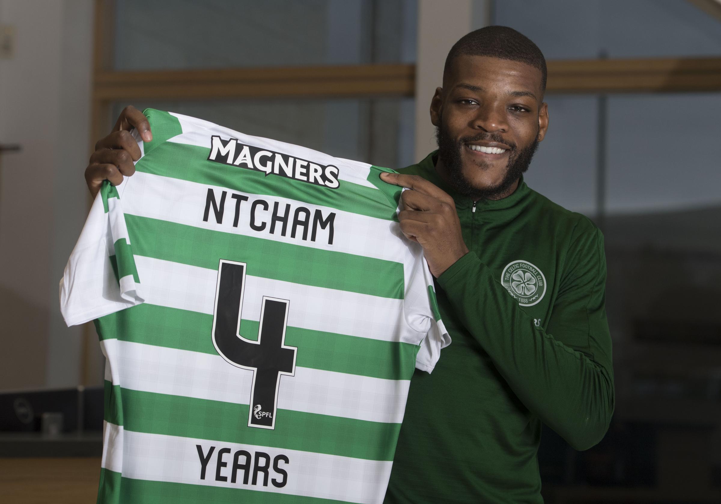 Olivier Ntcham last night signed a four-year-deal to guarantee his long-term future at Celtic after insisting that he had no wish to leave the club this summer following heavy interest from Porto. 
The Portuguese side were prepared to pay up to £14m to s