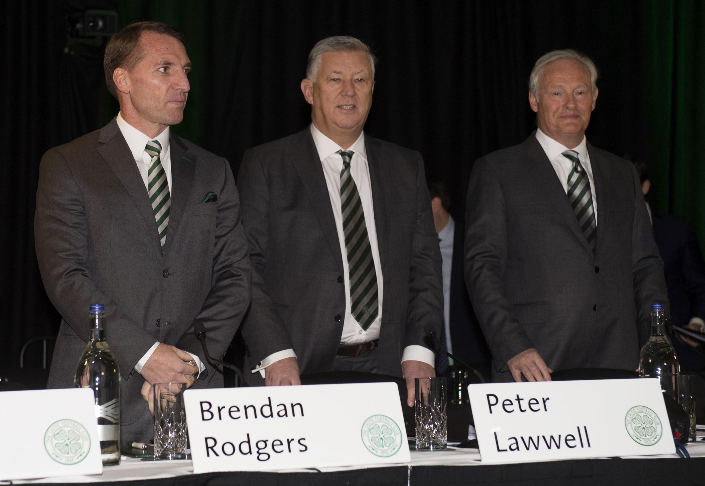 “You’re dragging us into the gutter” Celtic chairman Ian Bankier blasts section of Parkhead support