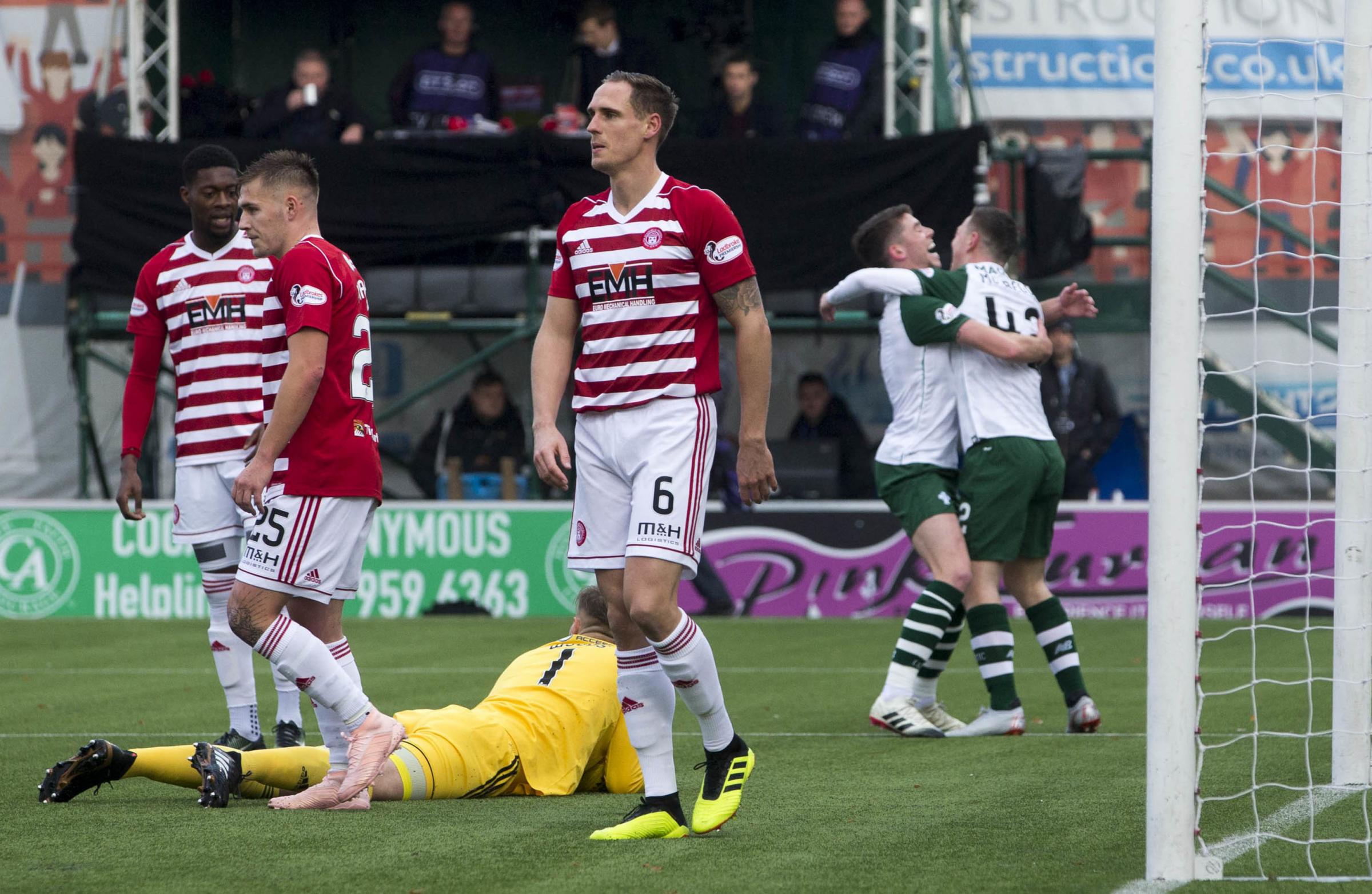 Hamilton Accies 0 Celtic 3; Leigh Griffiths marks his return with goal