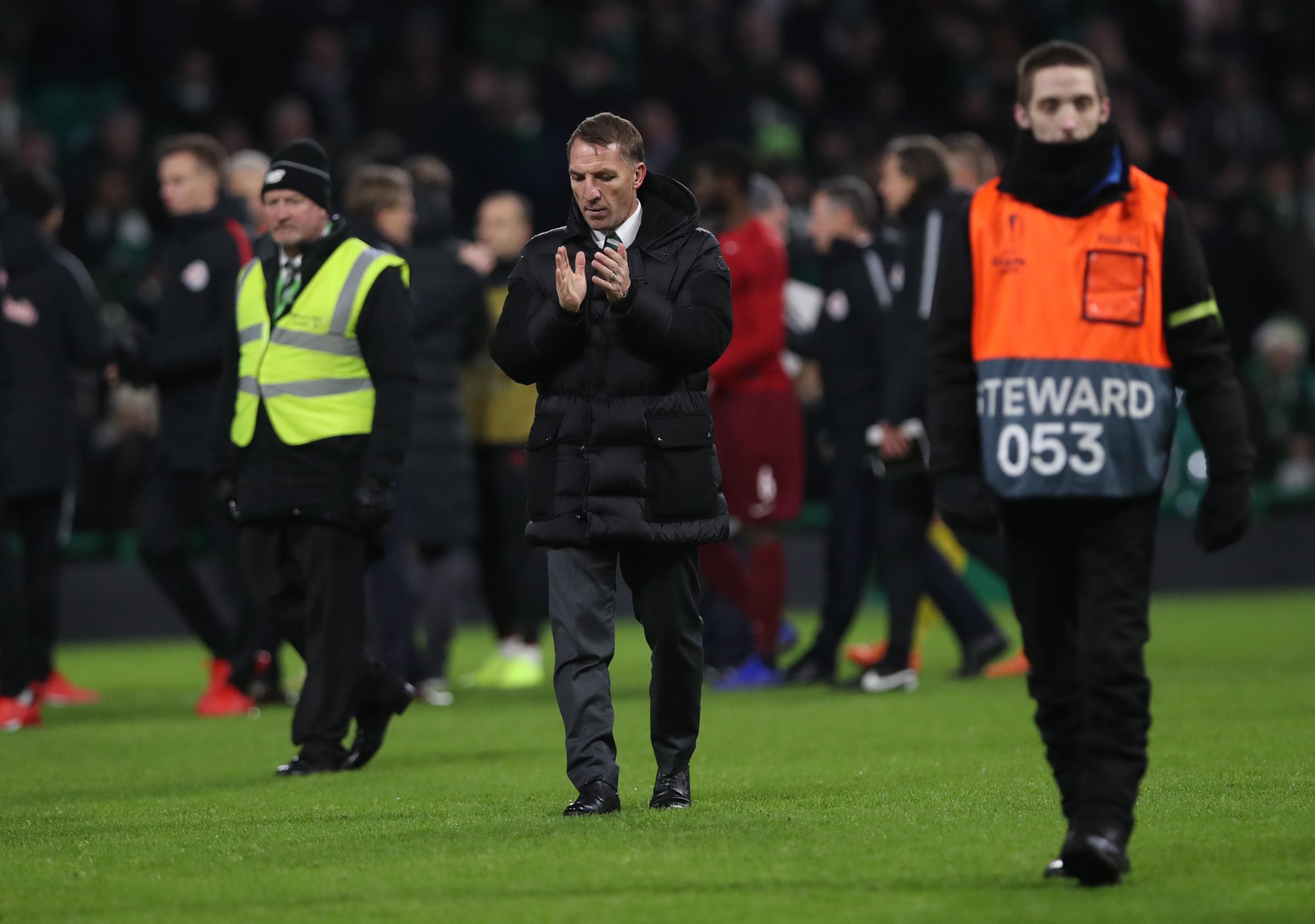 Brendan Rodgers: My squad will be even stronger by the time the Europa League last 32 matches tick round