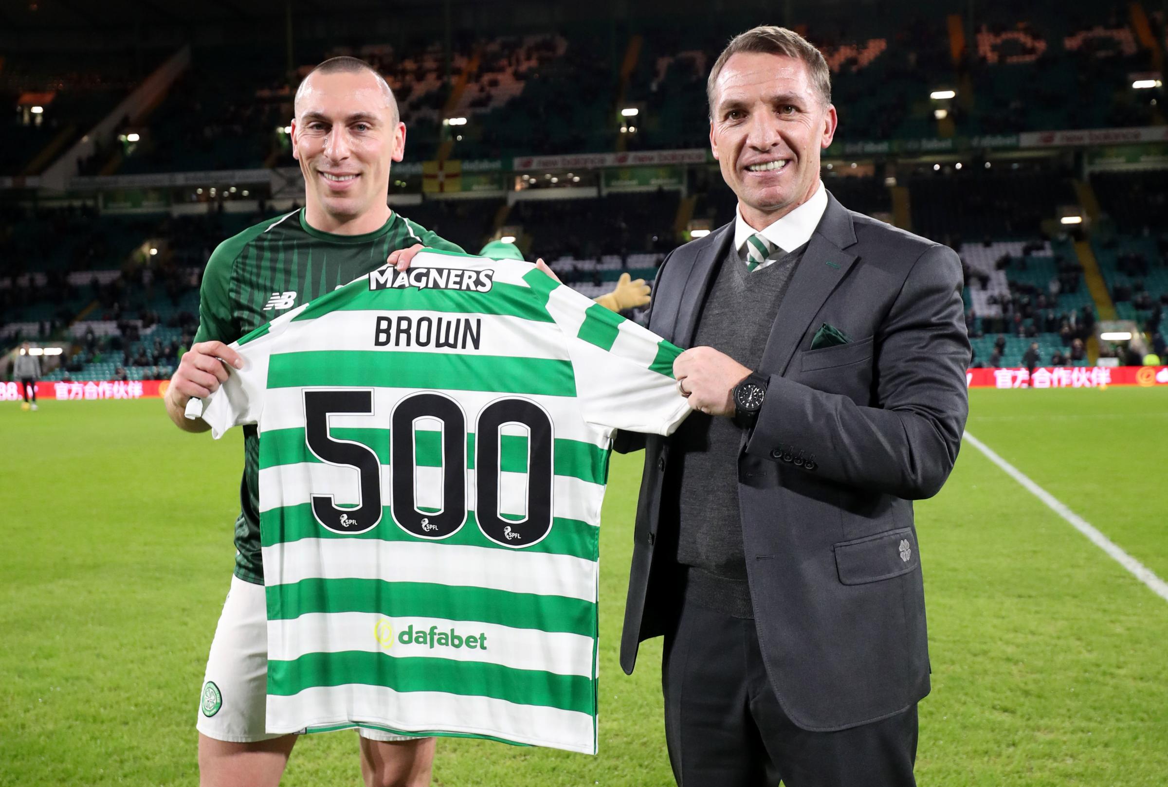 ‘Means so much’: Scott Brown’s touching message to fans as he plays 500th game for Celtic