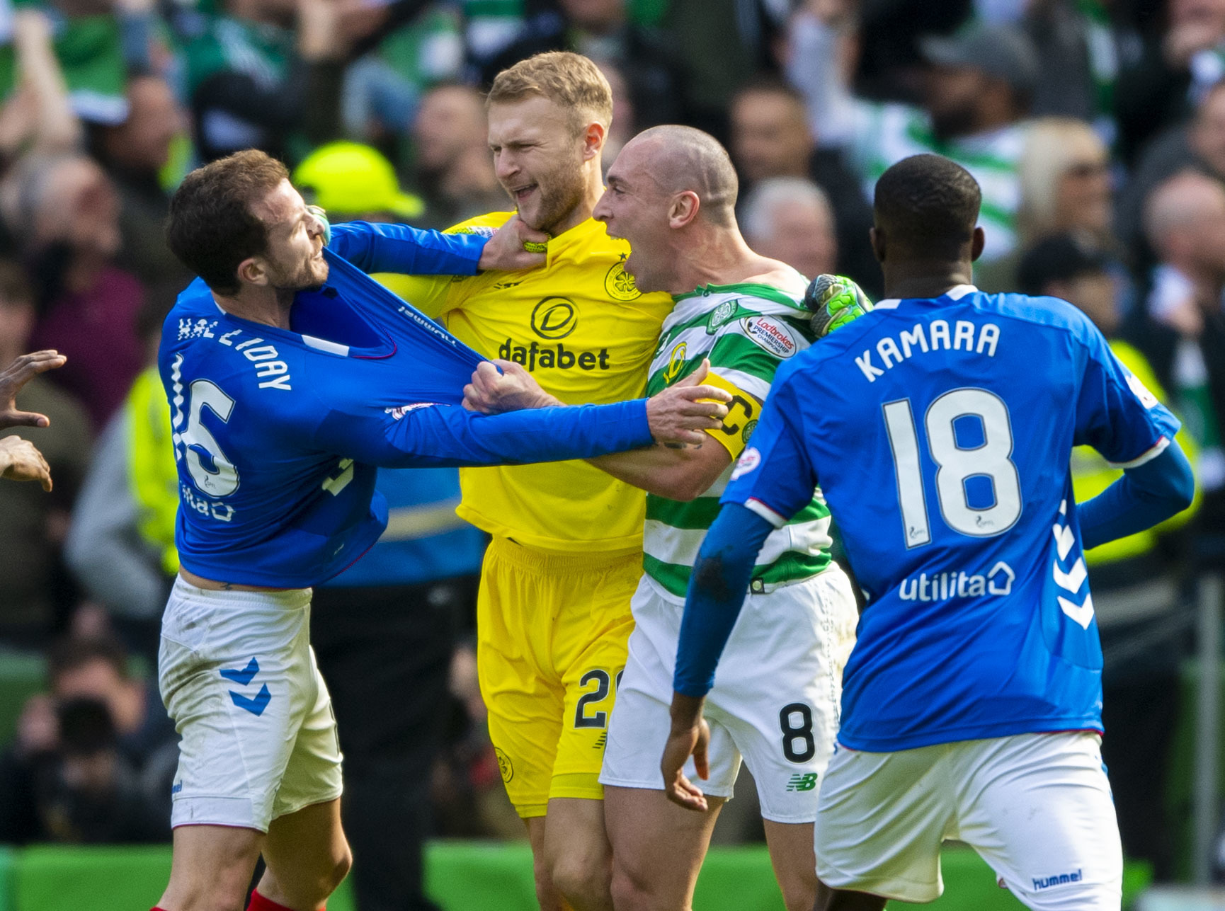 Celtic and Rangers both fined £7,500 by SFA after O** F*** rammy at Parkhead