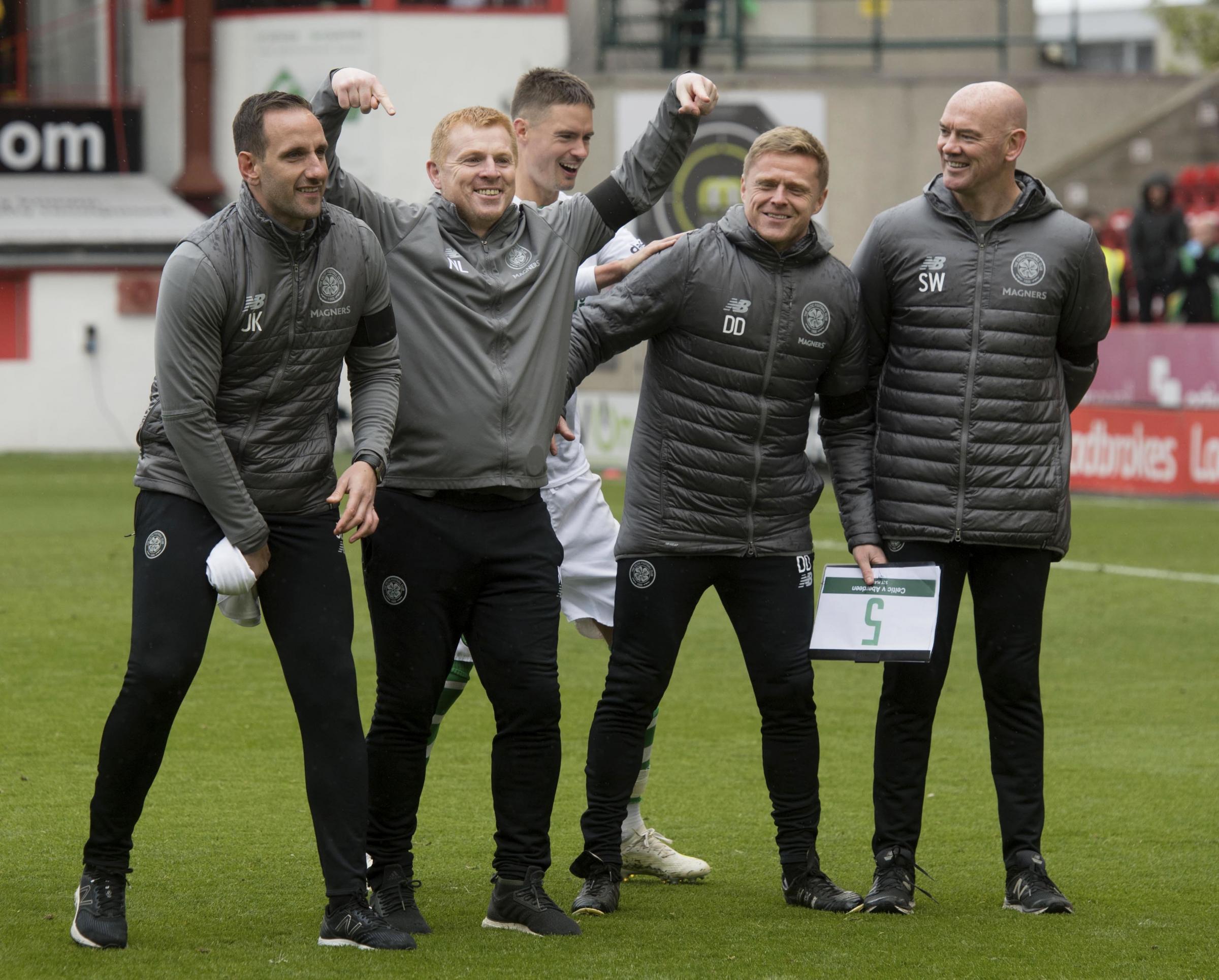 Neil Lennon says John Kennedy can succeed him as Celtic manager one day