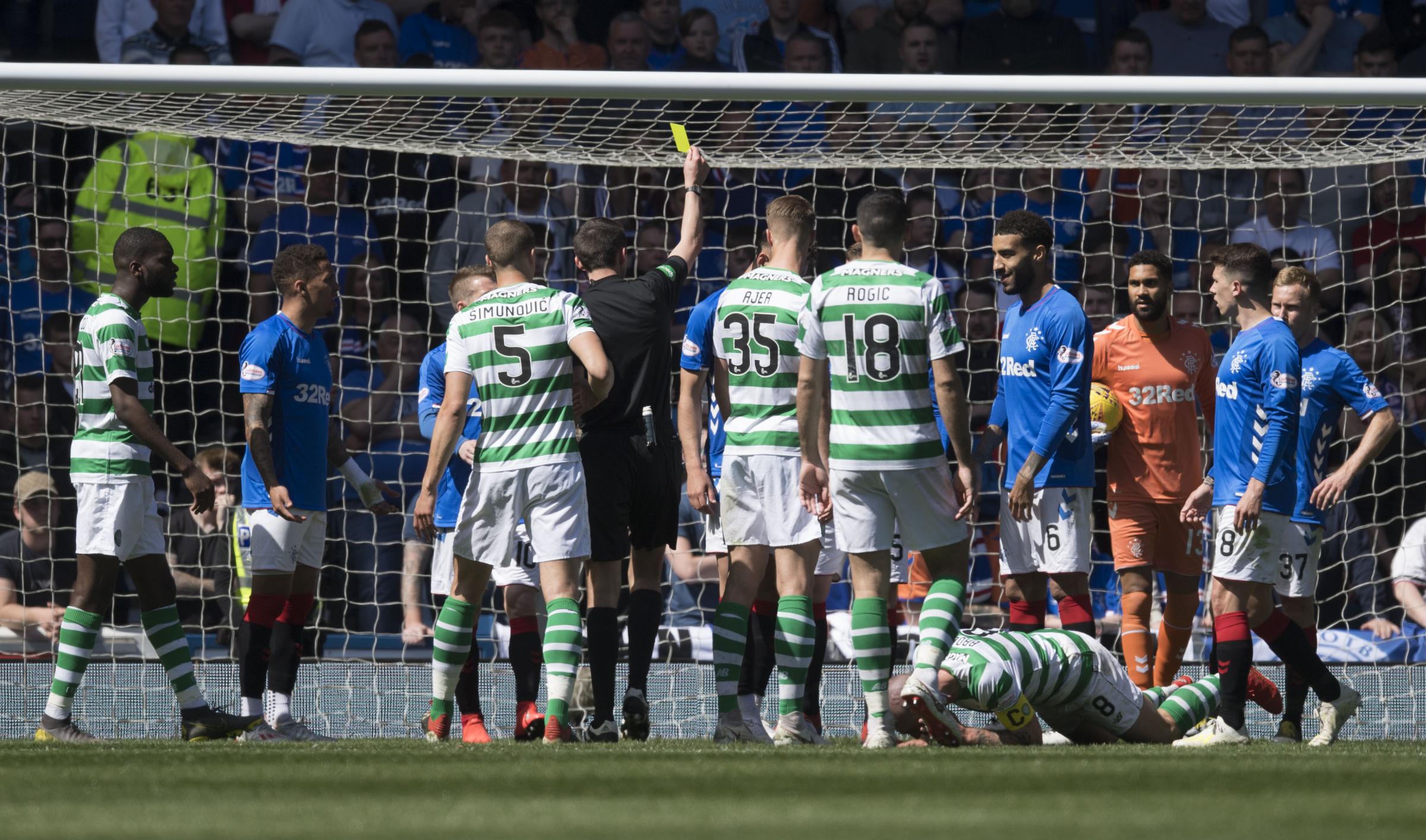 Celtic brand decision to clear Rangers defender Jon Flanagan for Scott Brown elbow a “huge embarrassment”