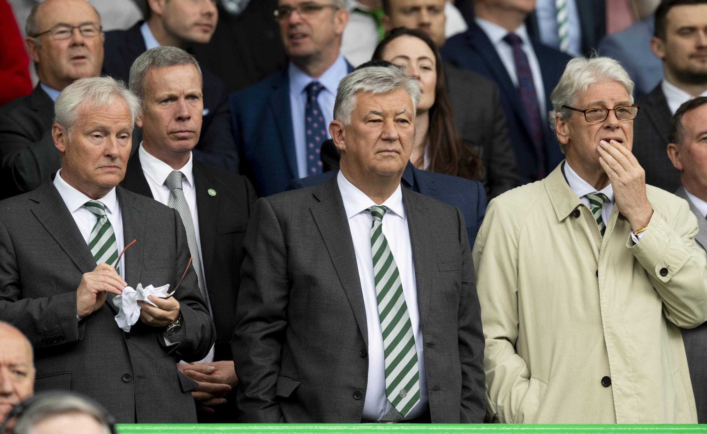 Peter Lawwell says Celtic had to take action against the few before UEFA hammered the many