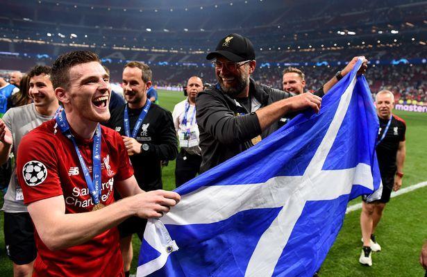 Andy Robertson: I thought of big Billy’s picture as I held the Cup aloft