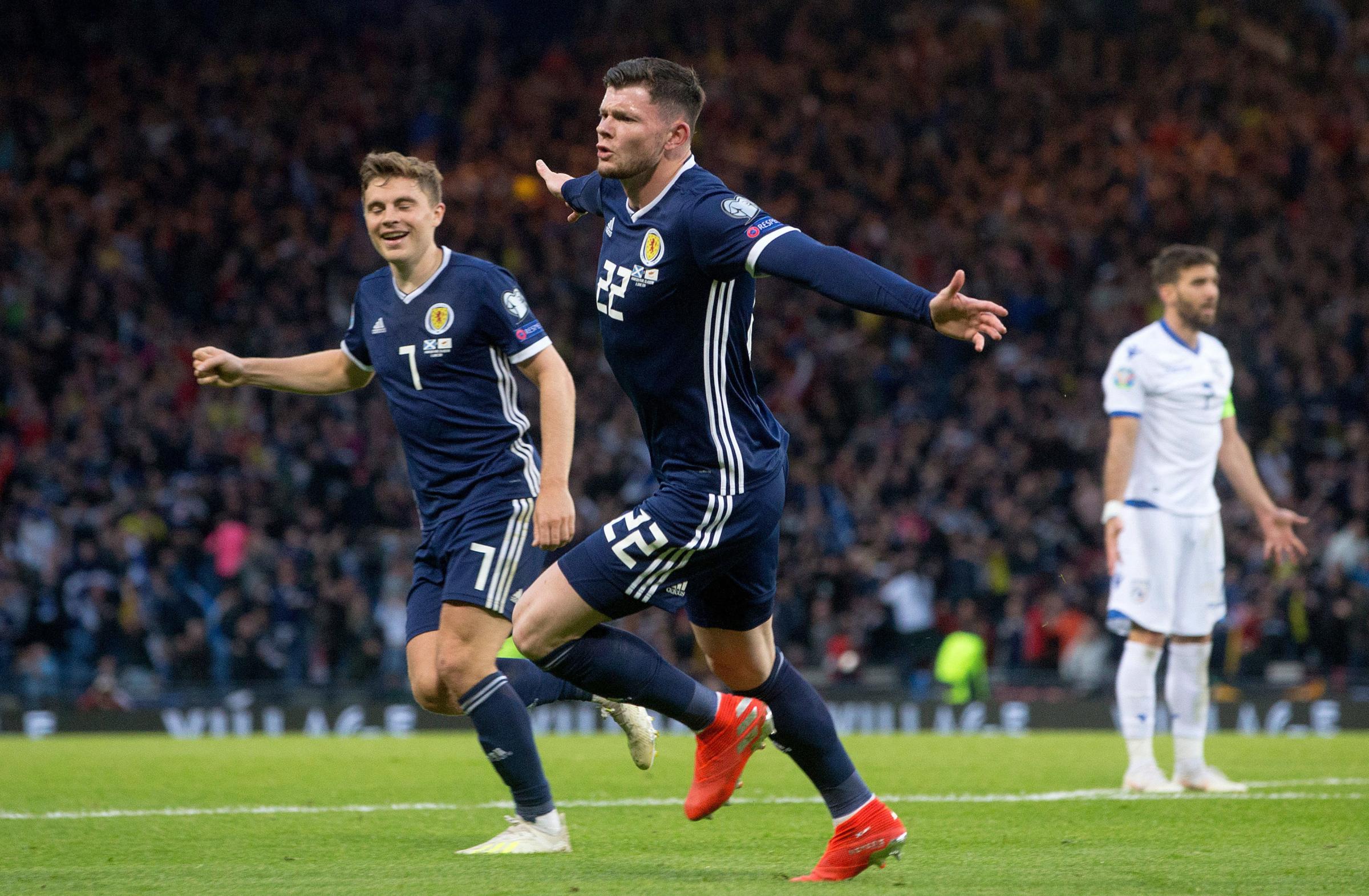 Should it be Brophy or Burke up front for Scotland in Belgium?